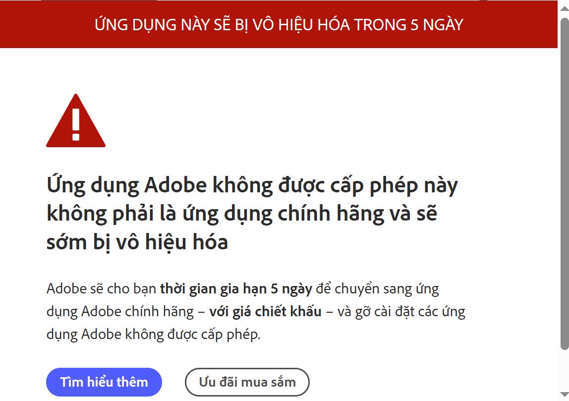Adobe quét Adobe quét
