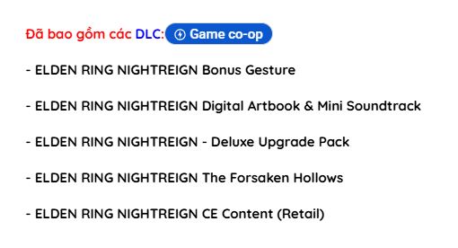 Update ELDEN RING NIGHTREIGN Deluxe Edition v1.03.1 rồi nhưng vào không thấy DLC đâu Update ELDEN RING NIGHTREIGN Deluxe Edition v1.03.1 rồi nhưng vào không thấy DLC đâu