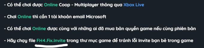 Forza Horizon 4 không chấp nhận lời mời của bạn bè được