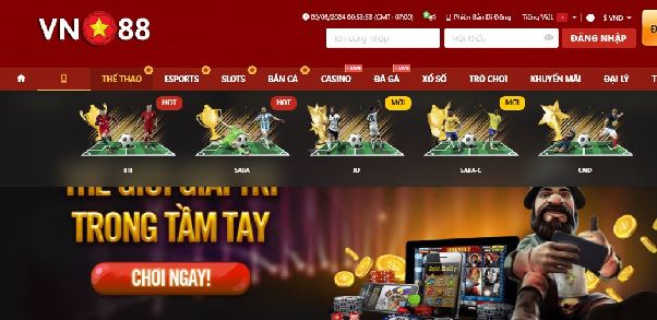 Giới Thiệu VN88 – Nền Tảng Cá Cược Tích Hợp Casino, Thể Thao Và Game Đổi Thưởng Giới Thiệu VN88 – Nền Tảng Cá Cược Tích Hợp Casino, Thể Thao Và Game Đổi Thưởng