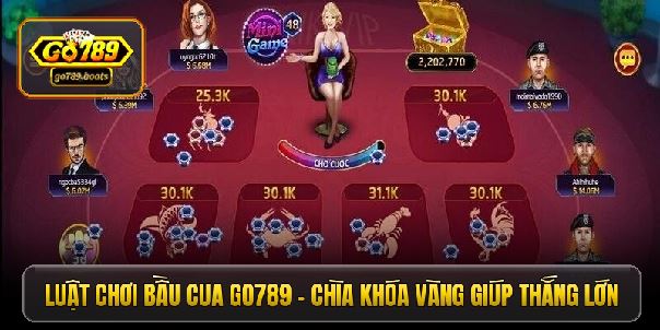 Bầu cua Go789 - Đổi đời trong tích tắc cùng những ván cược đỏ Bầu cua Go789 - Đổi đời trong tích tắc cùng những ván cược đỏ