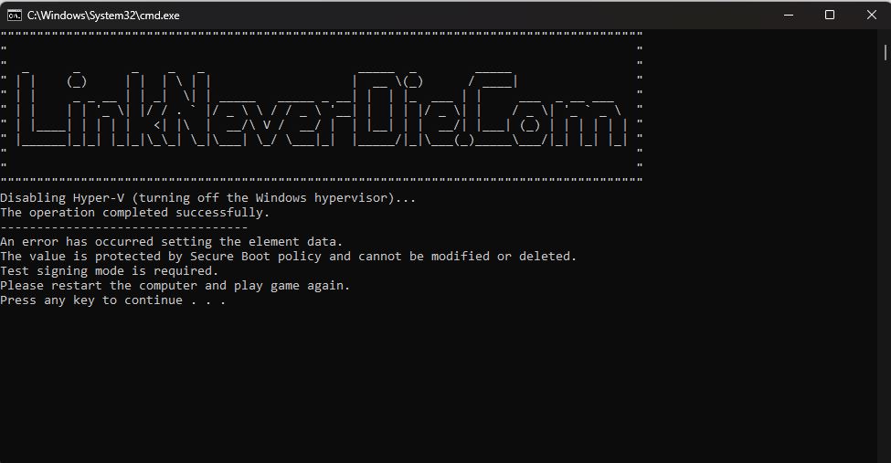 An error has occurred setting the element data.