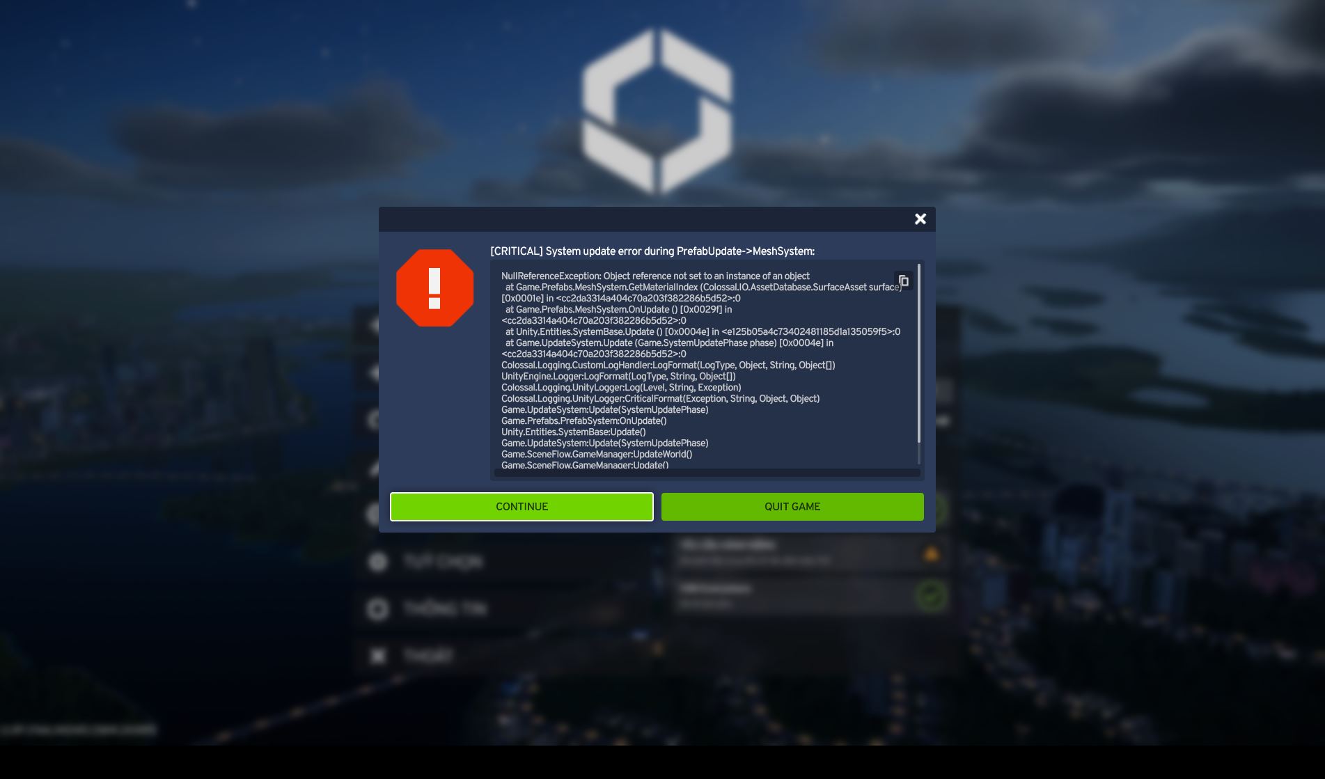 Lỗi bug game cities skyline Lỗi bug game cities skyline