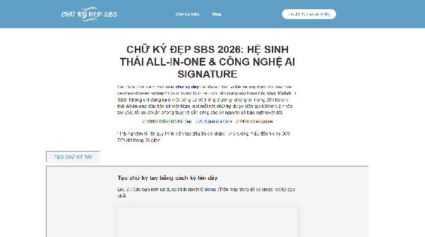 chữ ký đẹp theo tên