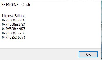 RE ENGINE CRASH sau khi update lên v3.2