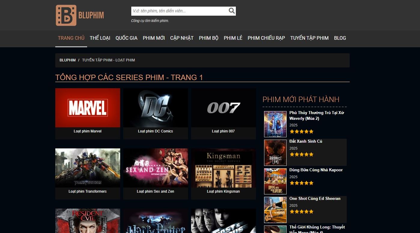 Bluphim – Điểm Đến Xem Phim Online Chất Lượng Cao Dành Cho Tín Đồ Điện Ảnh