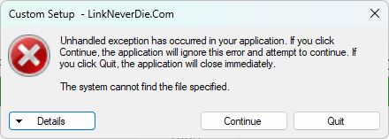 IDM Patching bị lỗi 