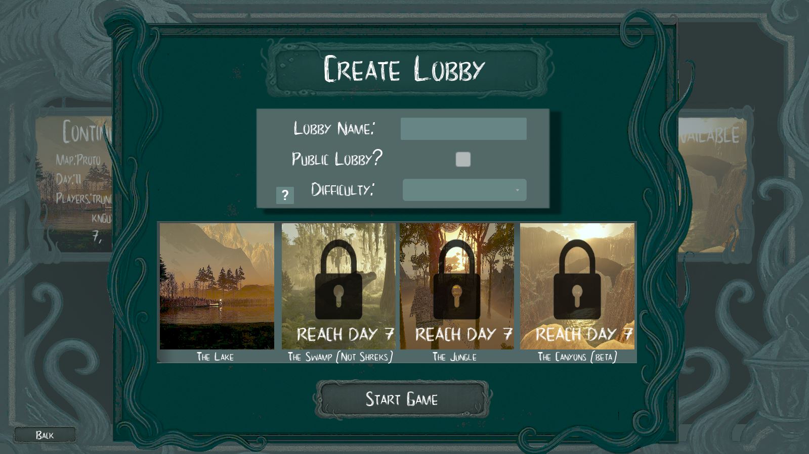 Lỗi không chọn được các map khác trong Gone Fishing Lỗi không chọn được các map khác trong Gone Fishing