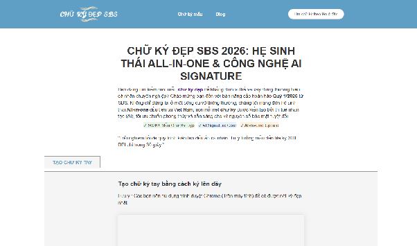 chữ ký đẹp theo tên