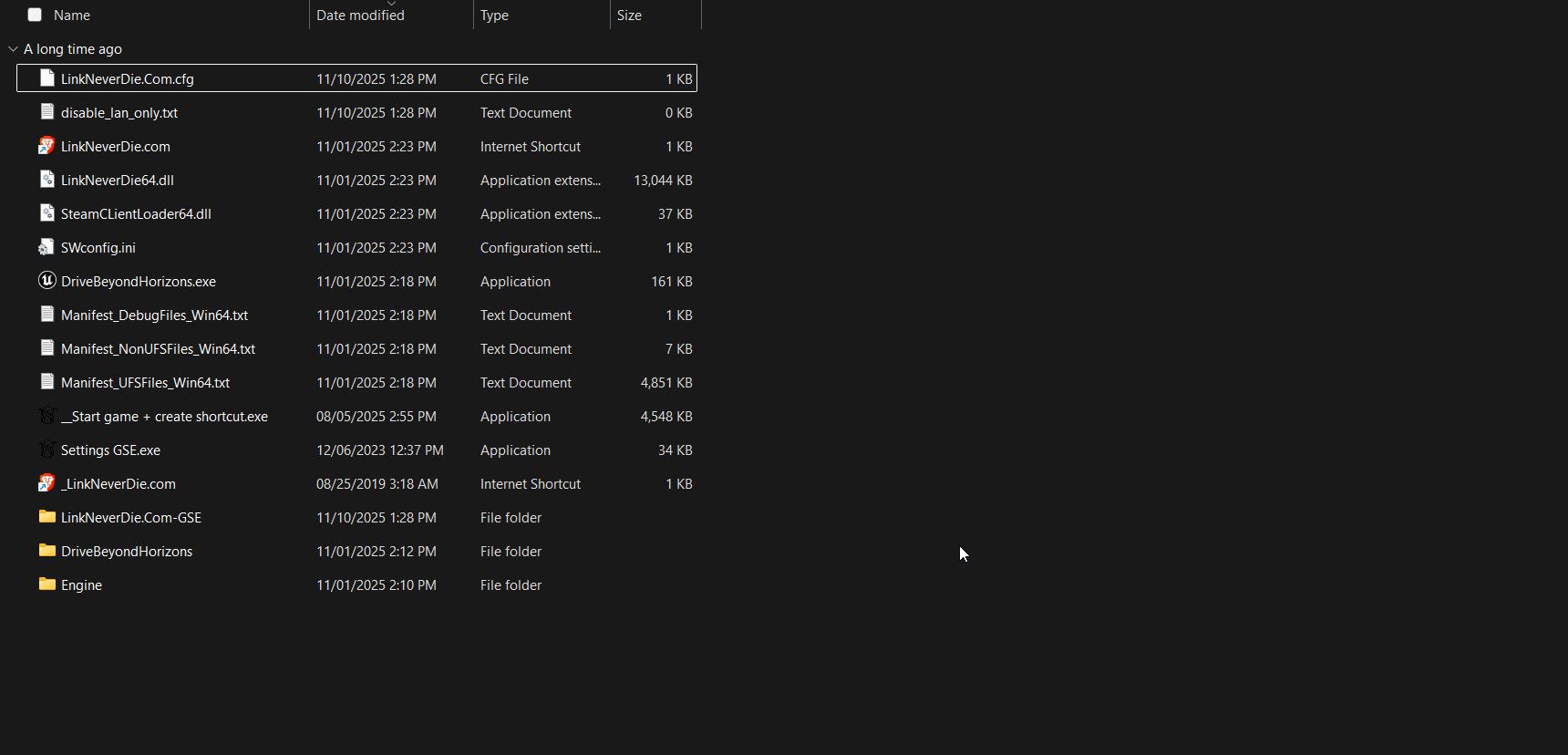 Drive beyond horizon không có lnd launcher để chơi online