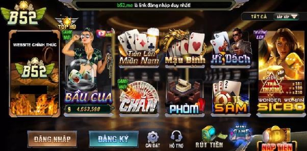 Khám phá Game Bài B52 với kho trò chơi đỉnh cao, trải nghiệm mượt như lụa
