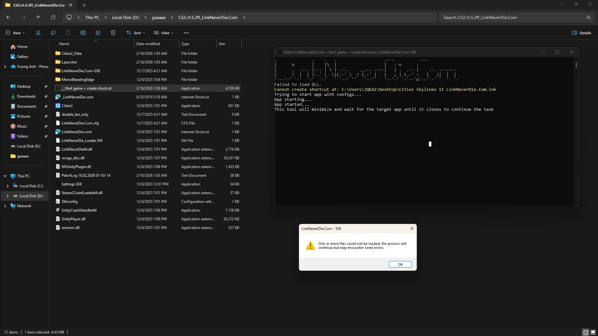 tôi tải Cities: Skylines II về thì nó bị như thế này thì fix kiểu gì nhỉ anh em? tôi tải Cities: Skylines II về thì nó bị như thế này thì fix kiểu gì nhỉ anh em?