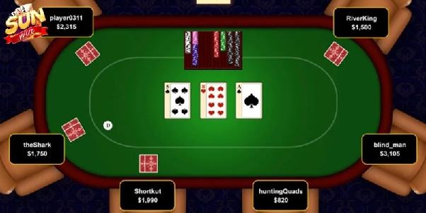 Poker Sunwin – Cuộc chơi bản lĩnh, đọc vị đối thủ và kiểm soát từng quyết định Poker Sunwin – Cuộc chơi bản lĩnh, đọc vị đối thủ và kiểm soát từng quyết định