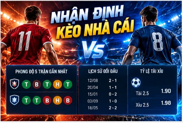Nhận Định Kèo Nhà Cái Qua Dữ Liệu Trận Đấu Và Biến Động Thị Trường
