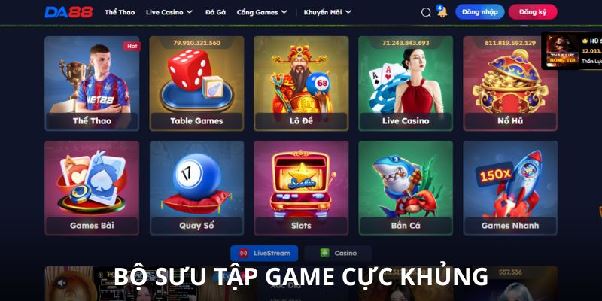 DA88 - Sân Chơi Giải Trí Trực Tuyến Đỉnh Cao Dành Cho Người Việt