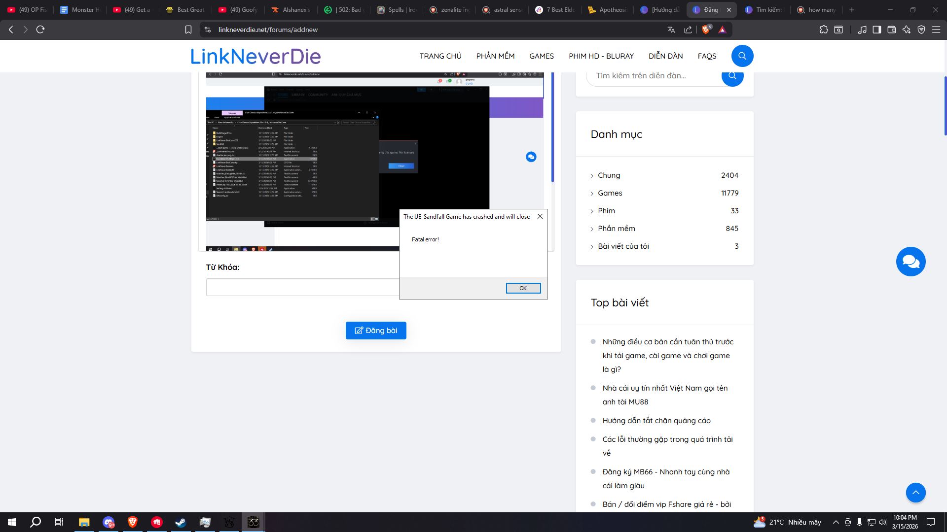 No licenses Expedition 33 ad oi