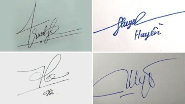 chữ ký đẹp theo tên