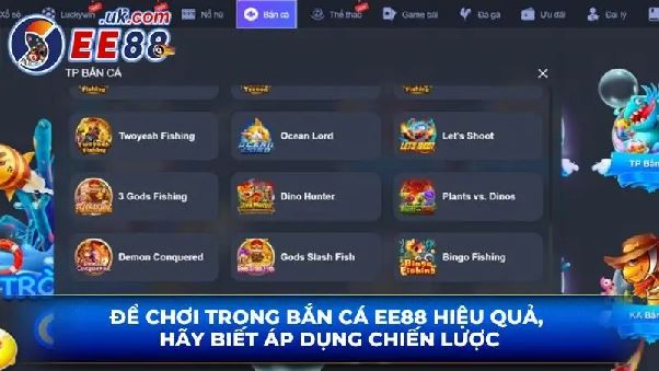 Bắn cá ee88: thế giới đại dương kịch tính chờ bạn chinh phục