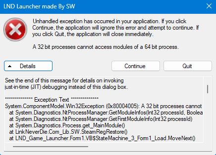 Lỗi LND launcher LOCKDOWN protocol Lỗi LND launcher LOCKDOWN protocol
