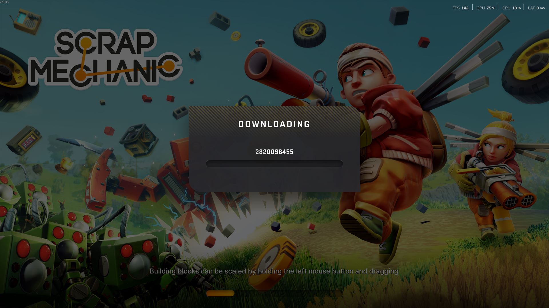 Lỗi load game sau khi cài Fant mob scrap mechanic