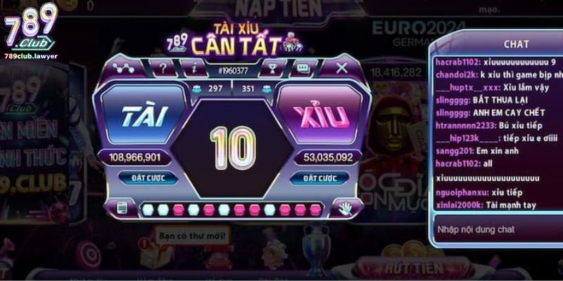 Tài xỉu 789Club - Tham gia cá cược, nhận ngay ưu đãi 999k Tài xỉu 789Club - Tham gia cá cược, nhận ngay ưu đãi 999k