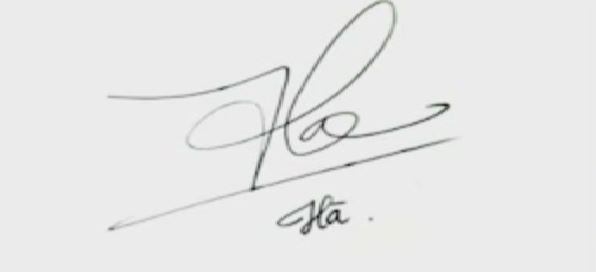 chữ ký đẹp theo tên