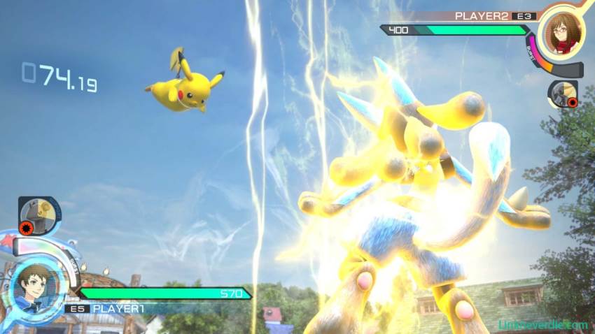 Hình ảnh trong game Pokken Tournament (screenshot)