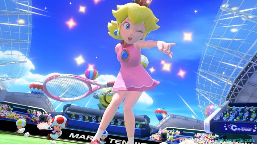 Hình ảnh trong game Mario Tennis: Ultra Smash (screenshot)