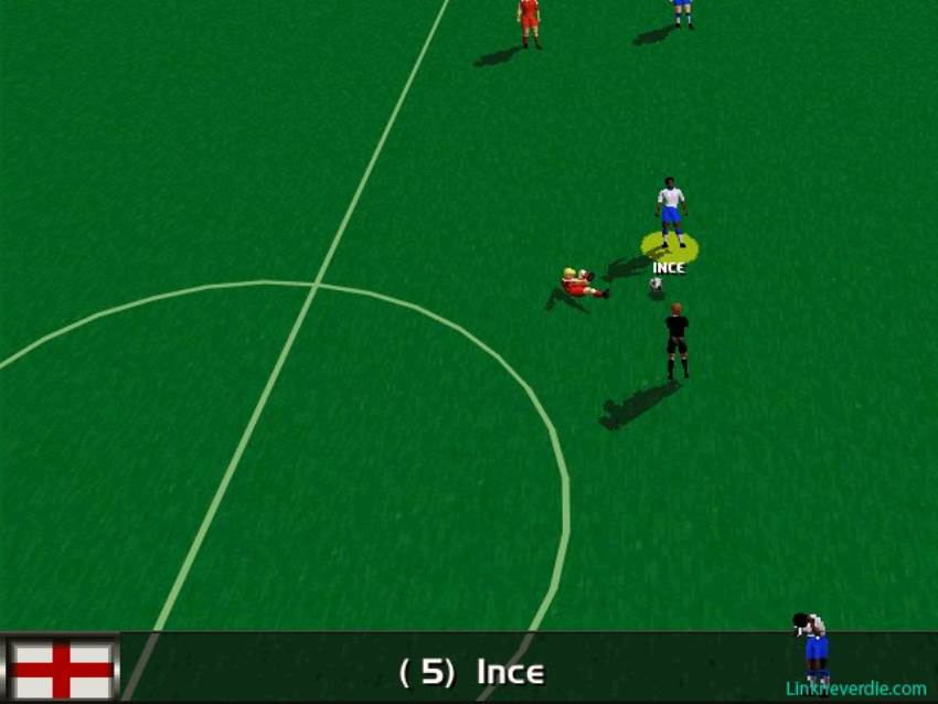 Hình ảnh trong game FIFA 96 (screenshot)