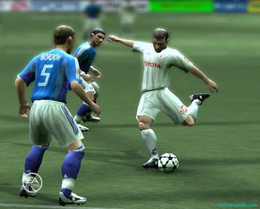 Hình ảnh trong game FIFA 07 (screenshot)