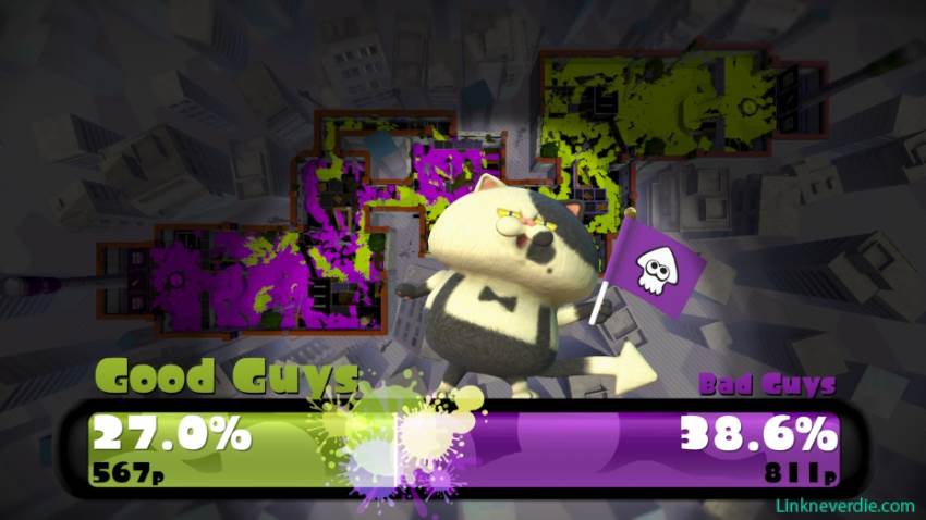 Hình ảnh trong game Splatoon (screenshot)