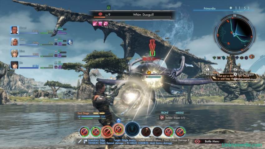 Hình ảnh trong game Xenoblade Chronicles X (screenshot)