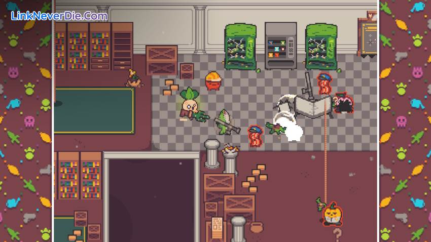 Hình ảnh trong game Turnip Boy Robs a Bank (screenshot) Hình ảnh trong game Turnip Boy Robs a Bank (screenshot)