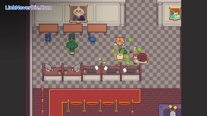 Hình ảnh trong game Turnip Boy Robs a Bank (screenshot) Hình ảnh trong game Turnip Boy Robs a Bank (screenshot)