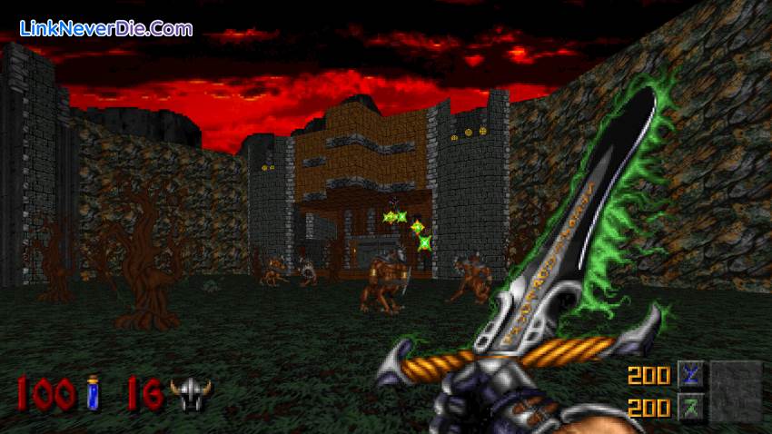 Hình ảnh trong game Heretic + Hexen (screenshot) Hình ảnh trong game Heretic + Hexen (screenshot)