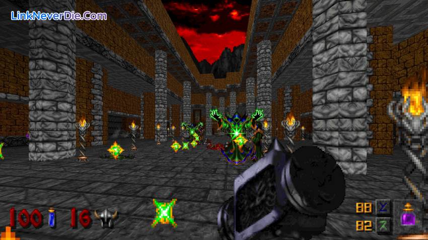 Hình ảnh trong game Heretic + Hexen (screenshot) Hình ảnh trong game Heretic + Hexen (screenshot)