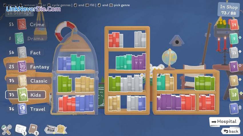 Hình ảnh trong game Tiny Bookshop (screenshot) Hình ảnh trong game Tiny Bookshop (screenshot)