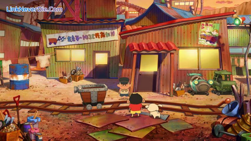 Hình ảnh trong game Shin chan: Shiro and the Coal Town (screenshot) Hình ảnh trong game Shin chan: Shiro and the Coal Town (screenshot)