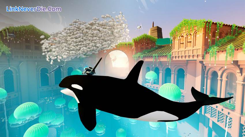 Hình ảnh trong game Sword of the Sea (screenshot) Hình ảnh trong game Sword of the Sea (screenshot)