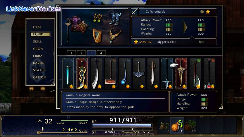 Hình ảnh trong game ASTLIBRA Revision (screenshot) Hình ảnh trong game ASTLIBRA Revision (screenshot)
