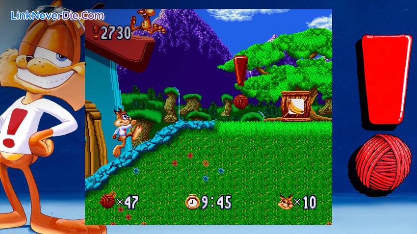 Hình ảnh trong game Bubsy in: The Purrfect Collection (screenshot)