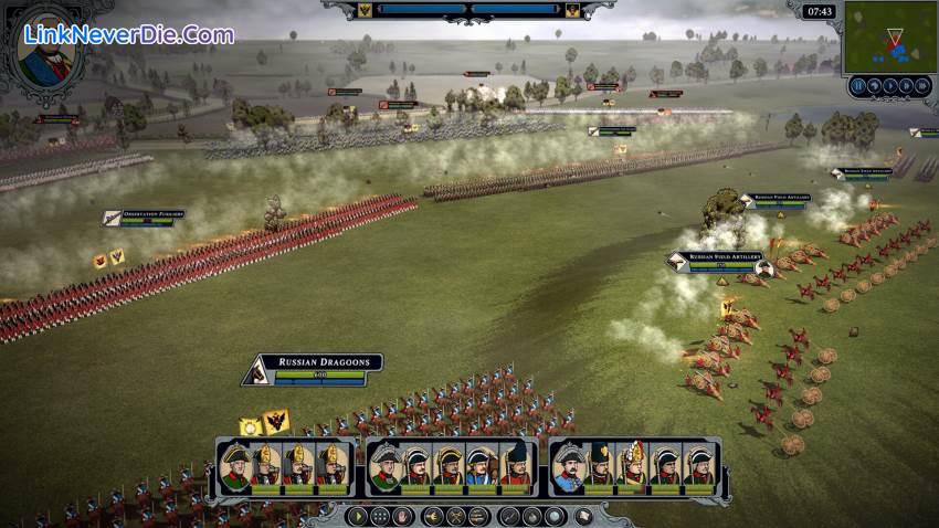 Hình ảnh trong game Master of Command (screenshot)