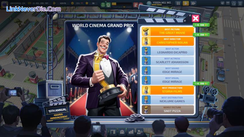 Hình ảnh trong game Super Movie Tycoon (screenshot)