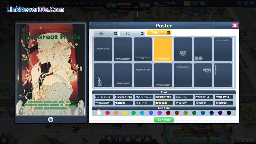 Hình ảnh trong game Super Movie Tycoon (screenshot)