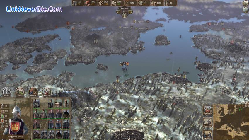 Hình ảnh trong game Knights of the Crusades (screenshot)