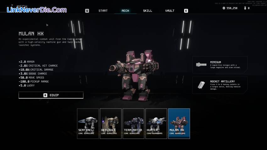 Hình ảnh trong game Iron Core: Mech Survivor (screenshot)