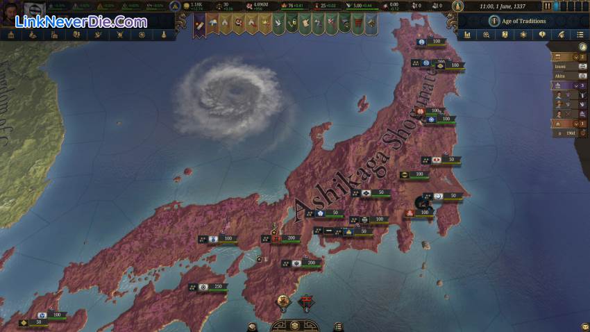 Hình ảnh trong game Europa Universalis V (screenshot)
