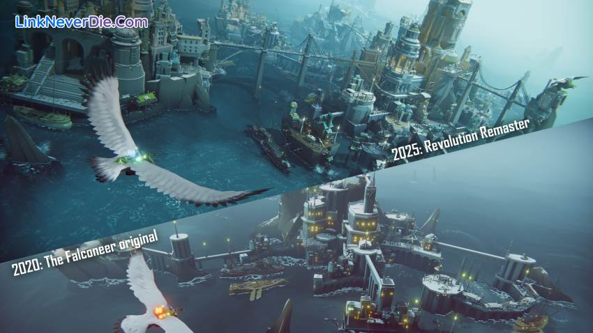 Hình ảnh trong game The Falconeer (screenshot)