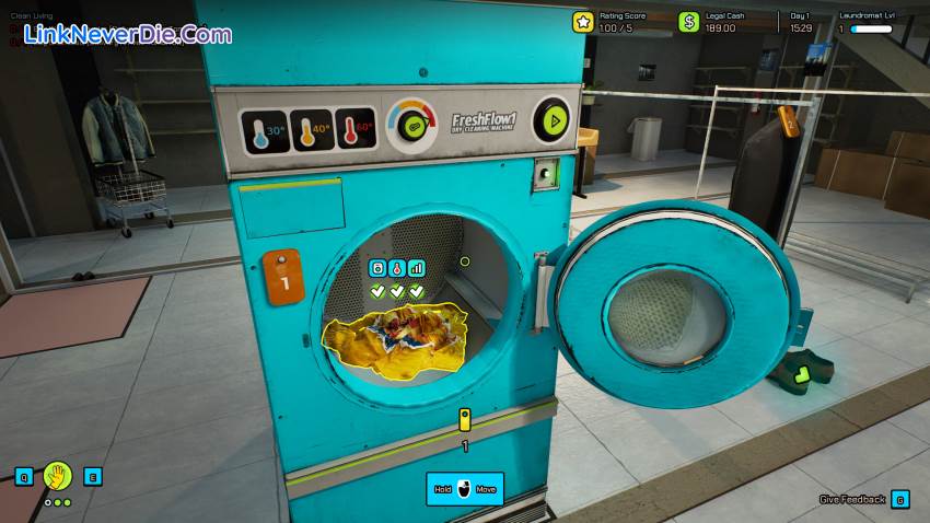 Hình ảnh trong game Laundering Simulator - Clean Cash and Laundry (screenshot)