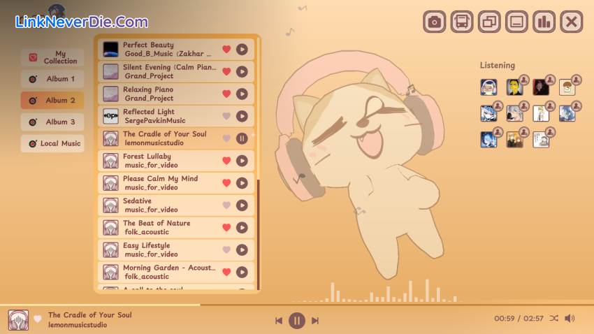 Hình ảnh trong game NoSlack Pets: Lo-Fi Paws (screenshot)